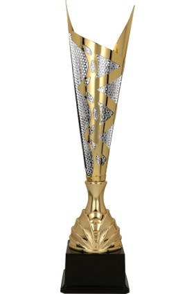 Puchar metalowy złoto-srebrny DRAGO 3132 A