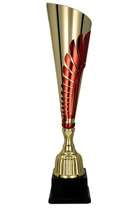 Puchar metalowy złoto – czerwony 3151