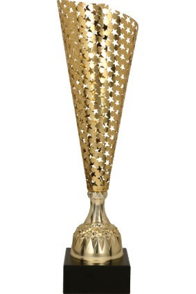 Puchar metalowy złoty EVER 4175
