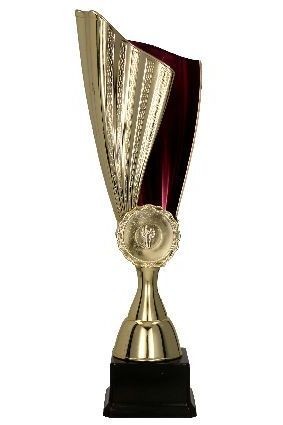 Puchar plastikowy złoto-burgundowy MONA PUR 7219