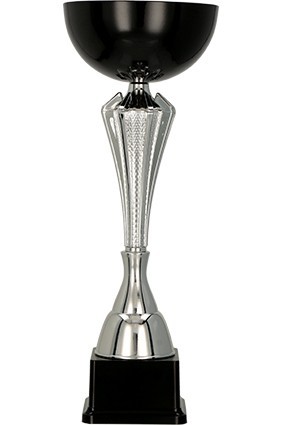 Puchar metalowy czarno – srebrny 7242