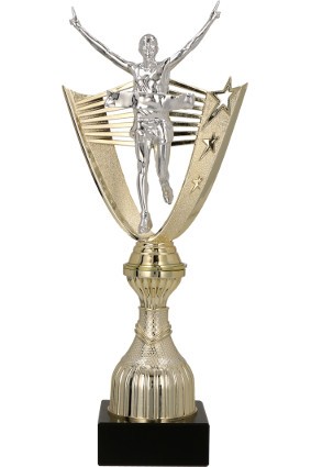 Puchar plastikowy złoty biegi REGIS 8304