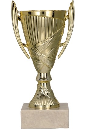 Puchar plastikowy złoty ZOJA G 9082