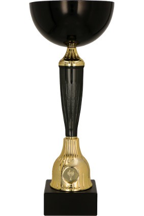 Puchar metalowy czarno-złoty WITO BK 9212