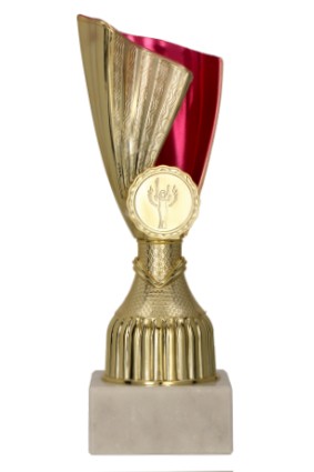 Puchar plastikowy złoto-różowy ZORA PUR 9221