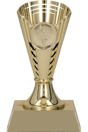 Puchar plastikowy złoty WARIO G B352/G