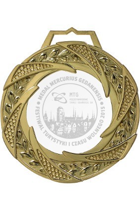Medal złoty z grawerem