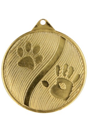 Medal łapa psa 50 mm