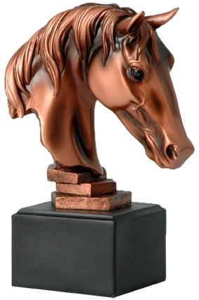 Figurka odlewana – koń/ jeździectwo
