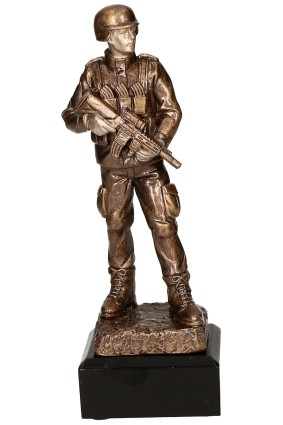 Figurka odlewana – żołnierz
