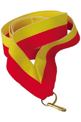 Wstążka 11 mm – żółto-czerwona