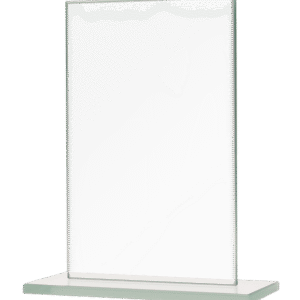 Trofeum szklanie z nadrukiem kolorowym LuxorJet - grawerowanie i wypełnienie farbą