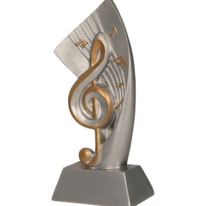 Figurka odlewana - muzyka