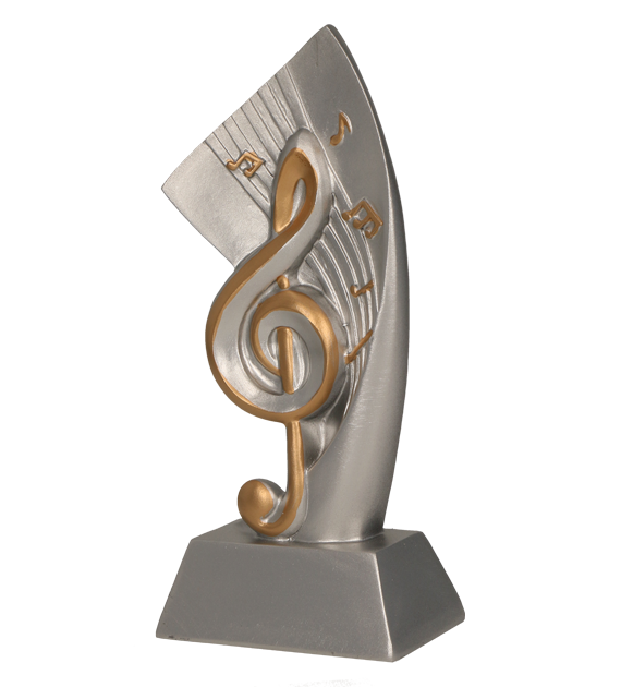 Figurka odlewana - muzyka