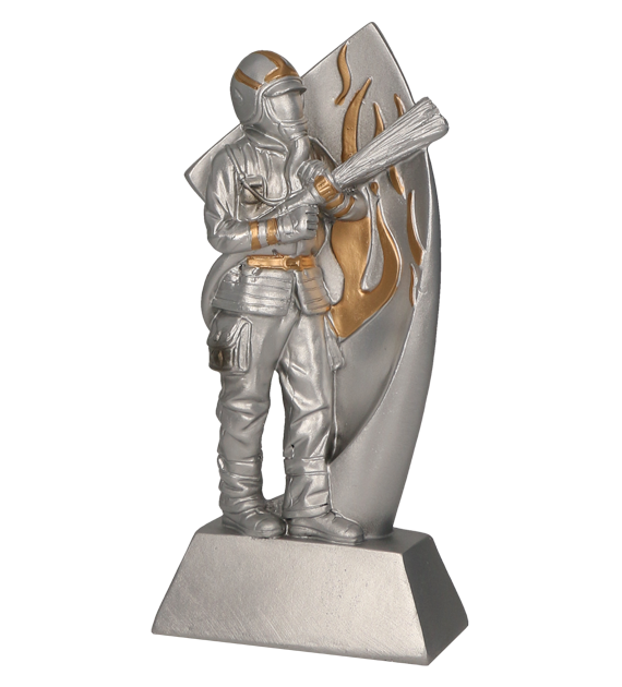 Figurka odlewana - strażactwo