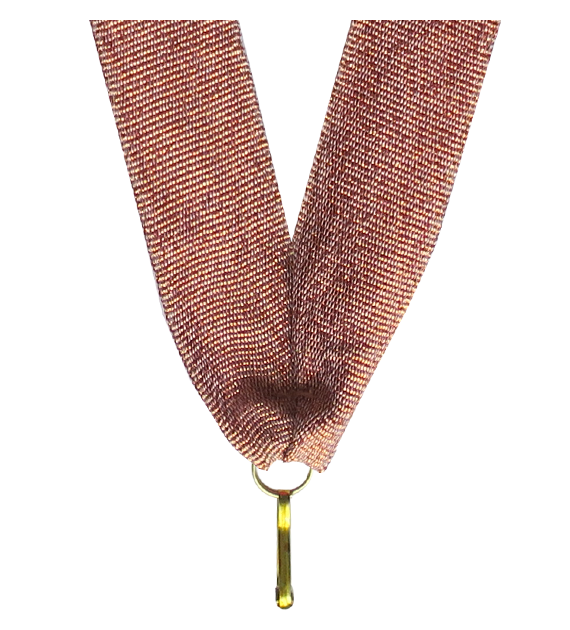 Wstążka 22 mm - brązowa