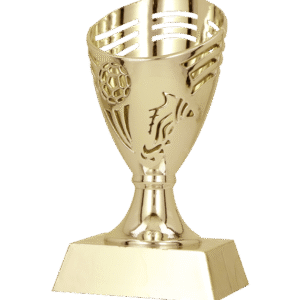 Puchar plastikowy - Złoty - WEDA