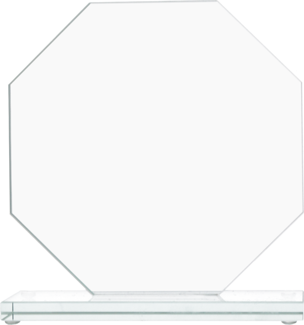 Trofeum szklane z nadrukiem kolorowym LuxorJet