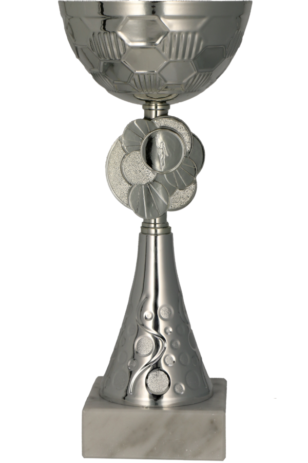 Puchar metalowy srebrny