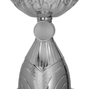 9307 Puchar metalowy srebrny (emblemat 25mm)