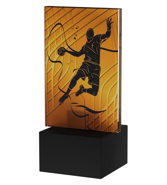 Trofeum Mini-Line Amber - PIŁKA RĘCZNA