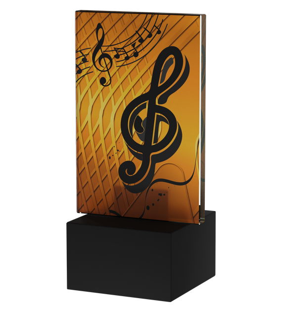 Trofeum Mini-Line Amber - MUZYKA