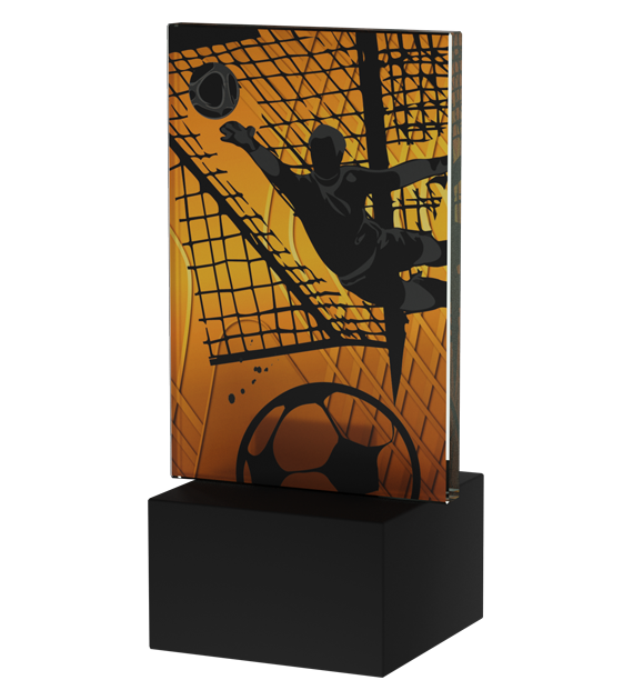 Trofeum Mini-Line Amber - PIŁKA NOŻNA - BRAMKARZ