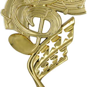 Figurka plastikowa (pręt metryczny) - muzyka