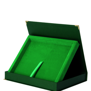 Etui poziome w kolorze zielonym - na deskę 230x180