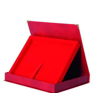 Etui  poziome w kolorze czerwonym - na deskę 230x180