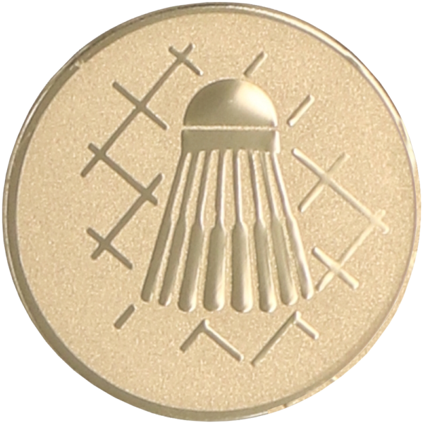 Wklejka aluminiowa - badminton
