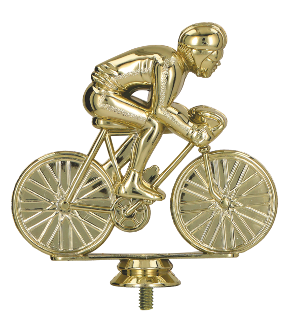 Figurka plastikowa rower - Kolarz - F482/G