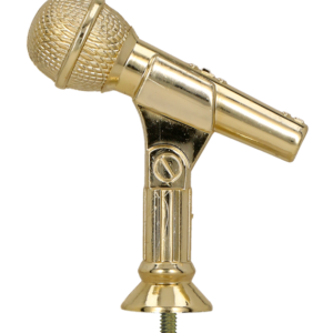 Figurka plastikowa - mikrofon