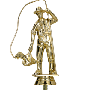 Figurka plastikowa - wędkarz