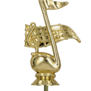 Figurka plastikowa - muzyka - nutka