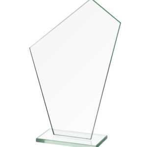 Trofeum szklanie z nadrukiem kolorowym LuxorJet - grawerowanie i wypełnienie farbą