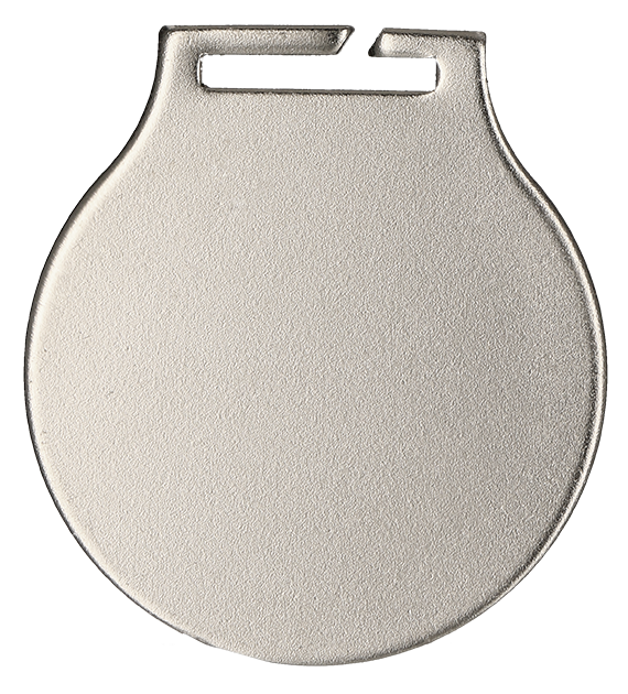 MC6001_AS Medal stalowy - Antyczne Srebro