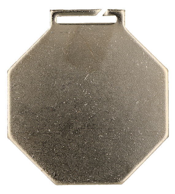 MC6003_AS Medal stalowy - Antyczne Srebro