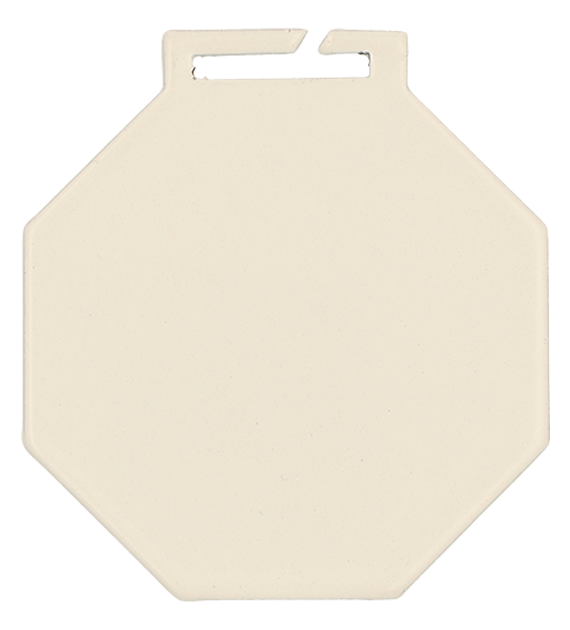 Medal stalowy z kolorową personalizacją Q - Standard
