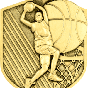 Medal odlewany złoty – koszykówka