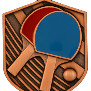 Medal odlewany brązowy – tenis stołowy