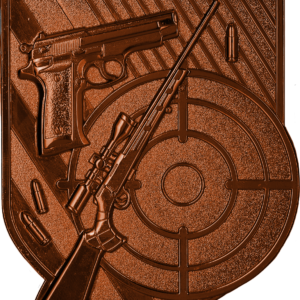 Medal odlewany brązowy – grawer laserem – RMI