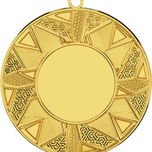 Medal złoty ogólny z miejscem na emblemat 25mm