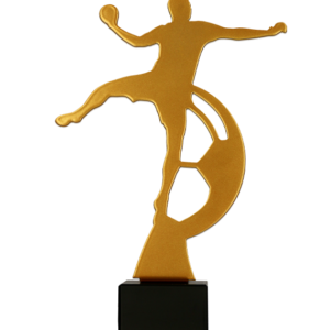 Trofeum metalowe z marmurową podstawą - Piłka ręczna