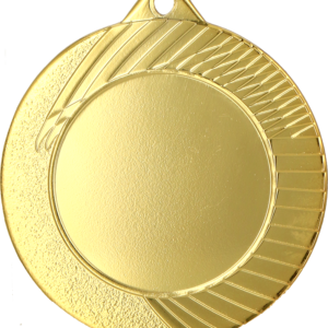 Medal złoty ogólny z miejscem na emblemat 33 mm stalowy