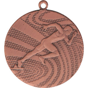 MMC1740_B Medal brązowy - biegi - medal stalowy