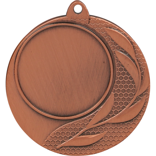 Medal metalowy z grawerowaniem na laminacie
