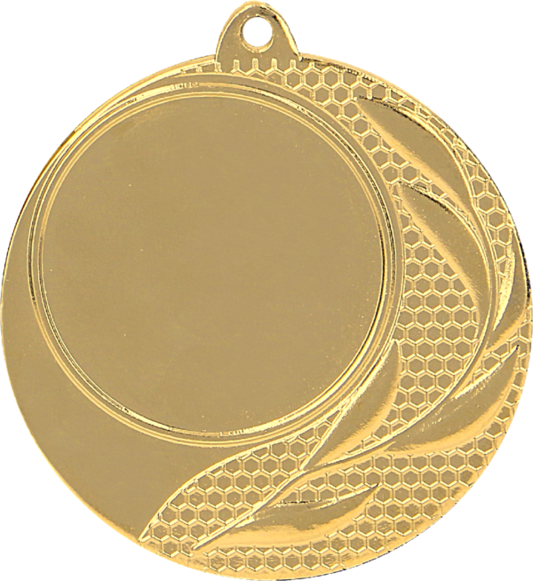 MMC2540_G Medal metalowy z grawerowaniem na laminacie