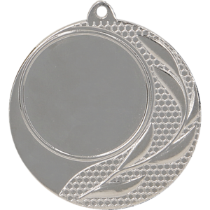 Medal metalowy z grawerowaniem na laminacie