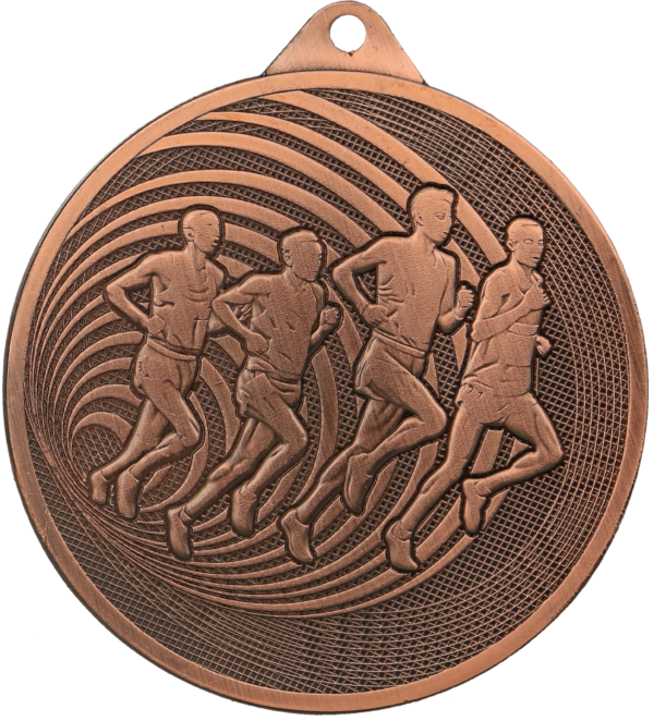 MMC3071_B Medal brązowy- Bieganie - medal stalowy